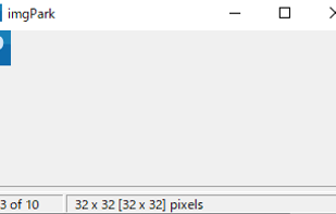 imgPark's simple main window