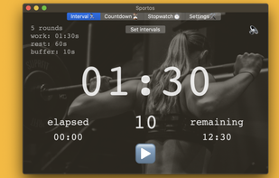 Sportos screenshot 1