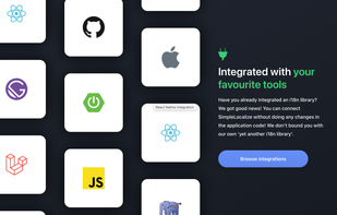 Localization automation with SimpleLocalize and integration options