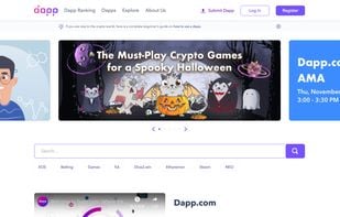 Dapp.com screenshot 1