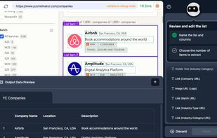 Browse AI screenshot 1