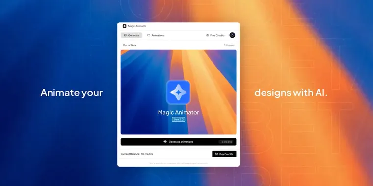 Lottielab launches Magic Animator beta 2.0 on Figma with speed and UI upgrades image