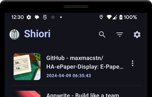 Shiori Android Client screenshot 3