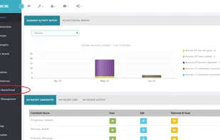 Recruiteze.com screenshot 1