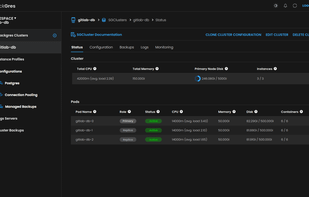 StackGres screenshot 1