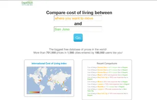 Expatistan screenshot 1