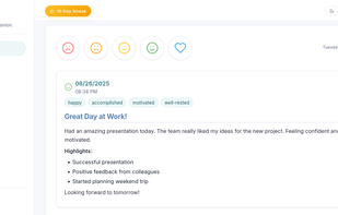 Nightlio screenshot 1