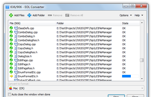 EOL Converter screenshot 1