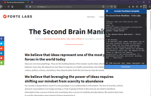 MarkDownload screenshot 1