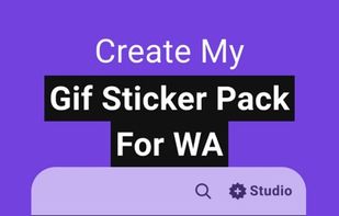 GIF Stickers screenshot 1