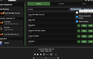 You can click the button or go to the dropdown and select the buttons you want to show to reduce clutter.
