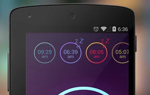 Neon Alarm Clock screenshot 1