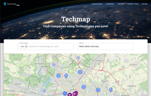 Techmap.io screenshot 1