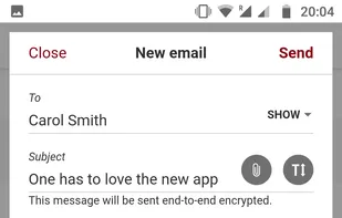 Tuta Mail screenshot 3