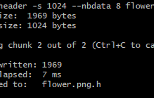 Command line input/output