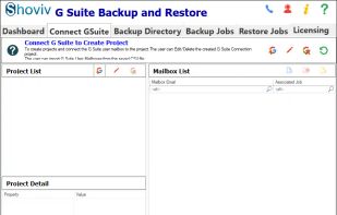 Shoviv G Suite Backup and Restore tool  screenshot 1