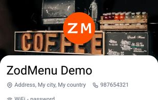 ZodMenu screenshot 1