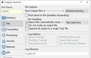 Virtual Port Monitor screenshot 1