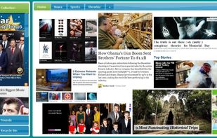 A snapshot of the app.