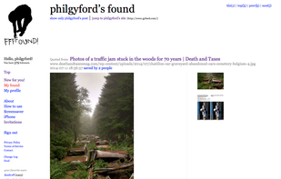 FFFFOUND! screenshot 1