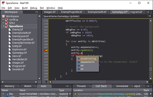 Beef Programming Language screenshot 1