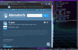 i3-gaps screenshot 1