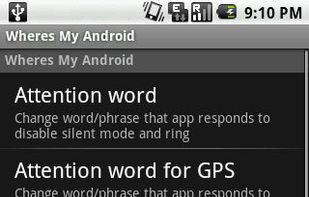 Wheres My Droid screenshot 1