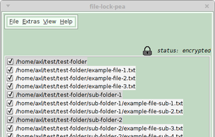 File Lock PEA screenshot 1
