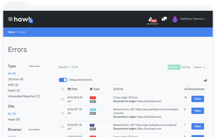 Comprehensive error reports.