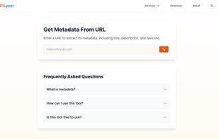 URLyzer screenshot 1