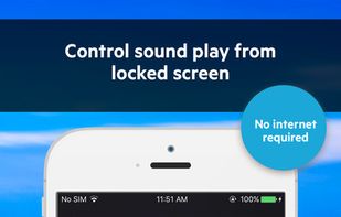 Control Sound play from Locked Screen