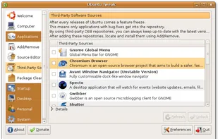 Ubuntu Tweak screenshot 2
