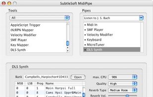 MidiPipe screenshot 1