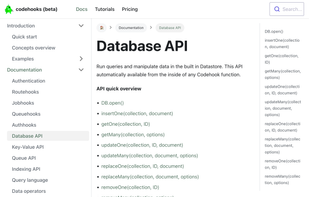 API documentation