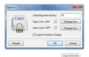 CapsUnlocker screenshot 1