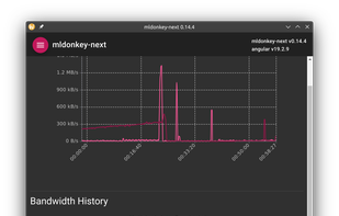 mldonkey-next screenshot 1