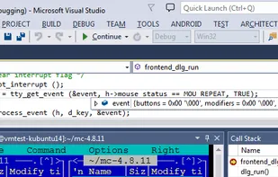 VisualGDB screenshot 1