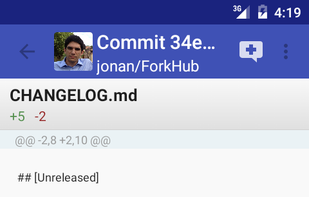 ForkHub screenshot 1