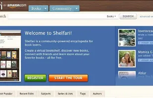 Shelfari screenshot 1