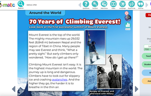 example of article page