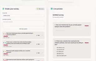 ValiSurvey screenshot 1