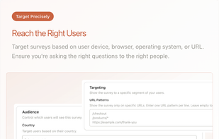 Target the right audience with right surveys