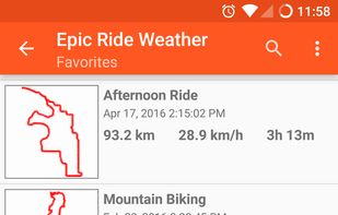 Epic Ride Weather screenshot 1