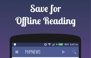 PHP News screenshot 1