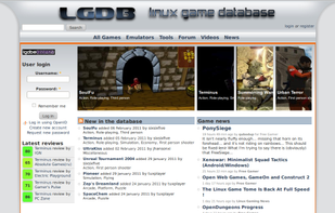 Linux game database screenshot 1