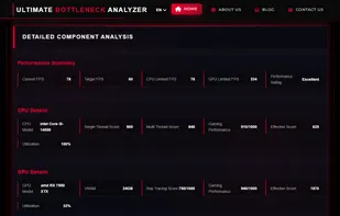 Ultimate Bottleneck Calculator screenshot 3