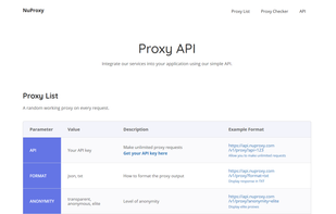 NuProxy screenshot 2