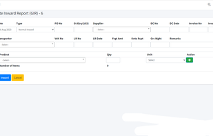 The Vyom ERP screenshot 1