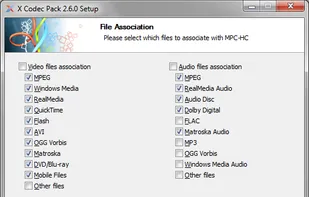 X Codec Pack screenshot 2