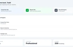 Work on multiple projects